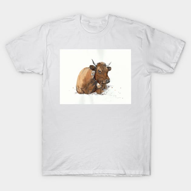 Cow T-Shirt by Gnievyshev